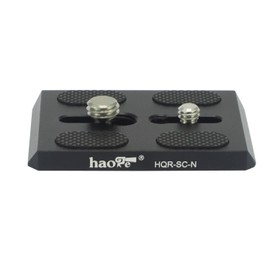 Haoge HQR-SC-N Quick Release Plate for Sachtler Video DV8/100 DV10 DV10 5+5 FSB6T FSB8TFSB-10T Tripod Liquid Head Replacement for Touch & Go Plate S Compatible Canon EF 600mm f/4L is III USM