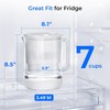 Waterdrop Glass Water Filter Pitcher with 1 Filter, Eco-Friendly, with