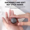 4 Pack Kneaded Eraser, Putty Rubber for Artists, Gey, Kneadable
