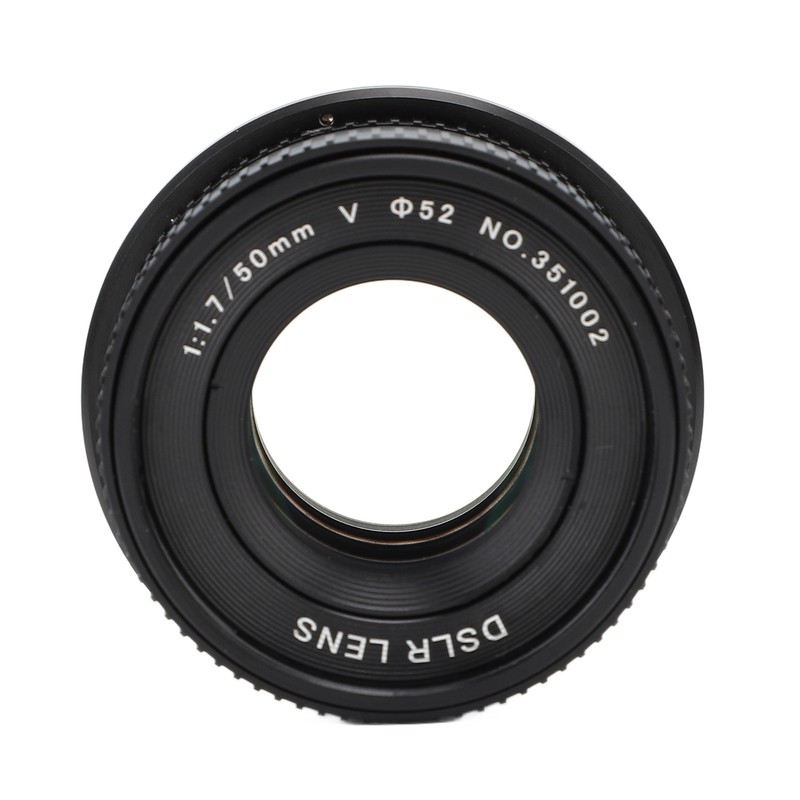 50mm F1.7 Full Frame Large Aperture Manual Focus Lens for