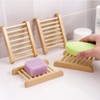 Wood Soap Stand Wooden Soap Holder Ladder Soap Box Soap Case Soap Holder rain 8ea