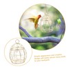 IWOWHERO Hanging Suet Feeder for Wild Birds Bird Feeders for