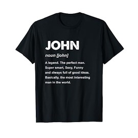 John Name T-Shirt