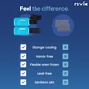 REVIX Large Ice Packs for Injuries Reusable, 2 Packs Hot