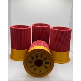 Unbranded Shot Gun Shell Can Cup 3d printed - Green