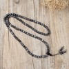 Stretchy Mala Wrist Wrap Yoga Bracelet with 108 Healing Mala