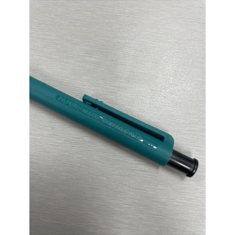 Paper Mate Vintage PaperMate DynaGrip Double Heart Teal Ballpoint Pen