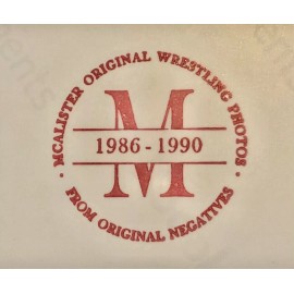 VINTAGE 80’s PRO WRESTLING PHOTOS TOMMY WILDFIRE RICH