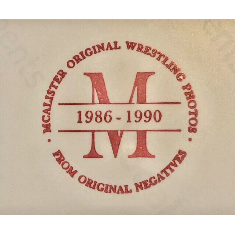 VINTAGE 80’s PRO WRESTLING PHOTOS TOMMY WILDFIRE RICH