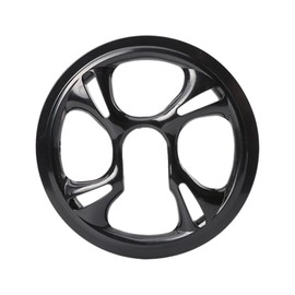 Eagles 1pcs Bike Chain Guards, Sprocket Protective Cover with 48 Teeth 12cm 4 Holes Bicycle Bike Crankset Chain Wheel Cover Protection Chain Wheel Protective Cover Black