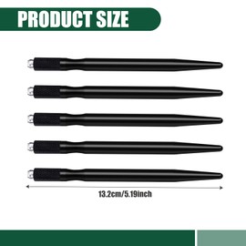 5Pcs Microblading Eyebrow Pens, Light Manual Eyebrow Tattoo Pens for Skin Permanent Makeup Supplies Natural Hair Strokes Durable Aluminum Eyebrow Microblading Semi-Permanent Makeup Tool with Lock-Pin