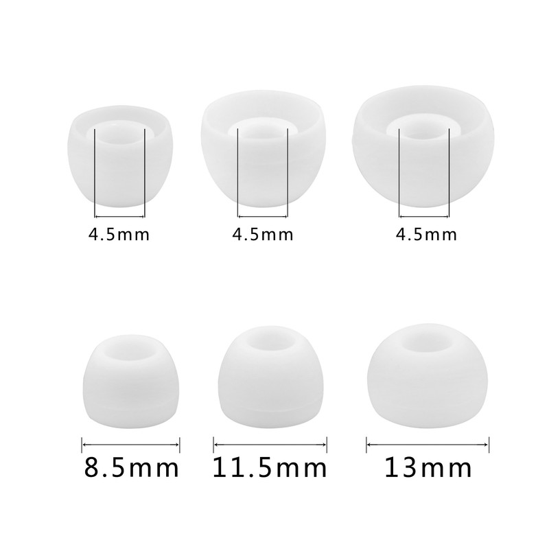 ALXCD Ear Tips for Powerbeats 3 2 Wireless Headphone, SML