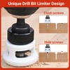 Preciva Countersink Drill Bit Set for Wood, 7 PCS Counter
