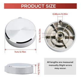 Ugraded W11675852 W11328381 Dryer Control Knob Compatible With Whirlpool Maytag Dryer MVW4505MW0 MVW5430MW0 MVW5035MW0 MGD4500MW0 MED4500MW0, Replaces AP7215386 PS17216137 EAP17216137 PD00083286