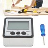 Digital Inclinometer with Backlight Magnetic 4x90° Electronic Protractor IP54 Waterproof