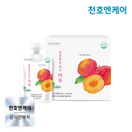 Cheonhoen Care (현대Hmall)천호엔케어 달콤함을 품은 자두 100mL 10팩 1박스 (Hyundai Hmall) Cheonhoen Care Sweet Plum 100mL 10 Packs 1 Box