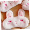 TOVINANNA Cartoon Plush Rabbit Ear Eye Mask Lovely Sleep Cover
