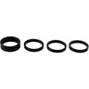 Bicycle Handlebar Riser, Black Aluminium Bicycle Stem Adapter 28.6 mm