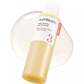 Numbersin NO3 Super Glow Toner Skin Essence Radiant Texture Fermented Bifida Niacinamide Moisture / 넘버즈인 NO3 슈퍼 글로우 토너 피부 에센스 광채 텍스처 발효 비피다 나이아신아마이드 수분