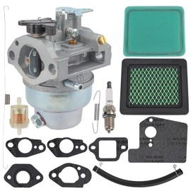 Carbbia GCV160 Carburetor + Tune Up Kit Air Filter for GCV160A GCV160LA GCV160LE Engine HRB216 HRR216 HRS216 HRT216 HRZ216 Lawn Mower
