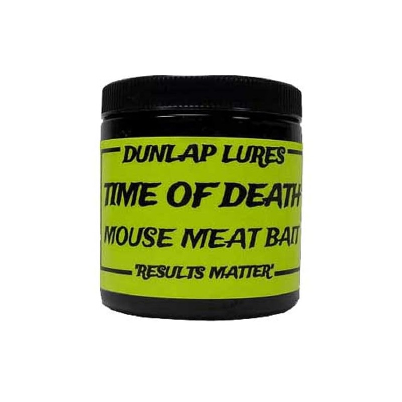 Time of Death Mouse Meat Bait Dunlap Lures 16 Ounce