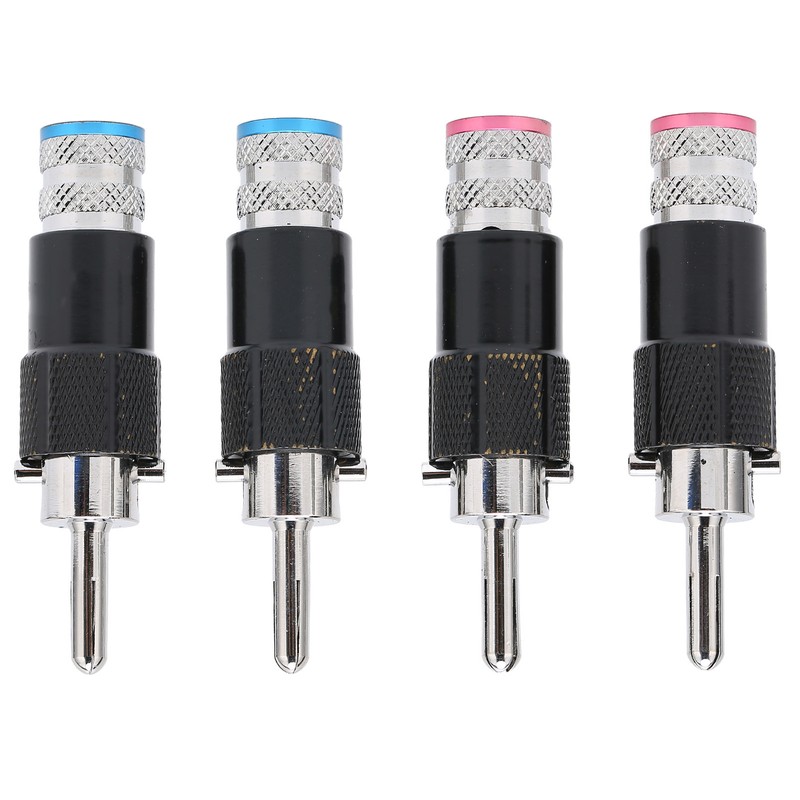Preffair Banana Plugs HIFI Banana Speaker Plug Connectors for 10mm