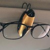 Car sun visor glasses holder sunglasses sunshade holder fixing clip / 자동차 선바이저 안경 거치대 선글라스 햇빛가리개 고정대 고정클립