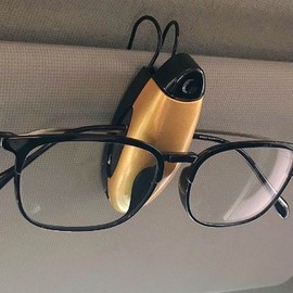 Car sun visor glasses holder sunglasses sunshade holder fixing clip / 자동차 선바이저 안경 거치대 선글라스 햇빛가리개 고정대 고정클립