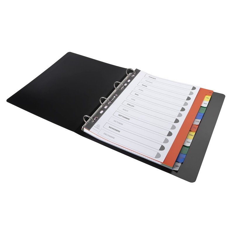 Exacompta - Ref 92E - PP Printed Indices - For