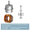 Tech Drive Bathroom Fan with Light 50 CFM 1.0Sone No