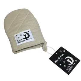 Nakano MM-450 Mini Mittens, White, Approx. Width 6.7 x Depth 4.5 x Height 1.6 inches (17 x 11.5 x 4 cm), Set of 1