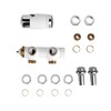 S SIENOC H-valve connection set, centre connection/radiator valves, thermostat for