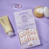 Elegant Touch French Acrylic Nails No. 2 COFFIN