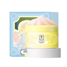 BUNNY DULCEA Grapefruit Body Scrub Antioxidant Actives Accelerate Skin Metabolism Repair Barriers Improve Skin Stability