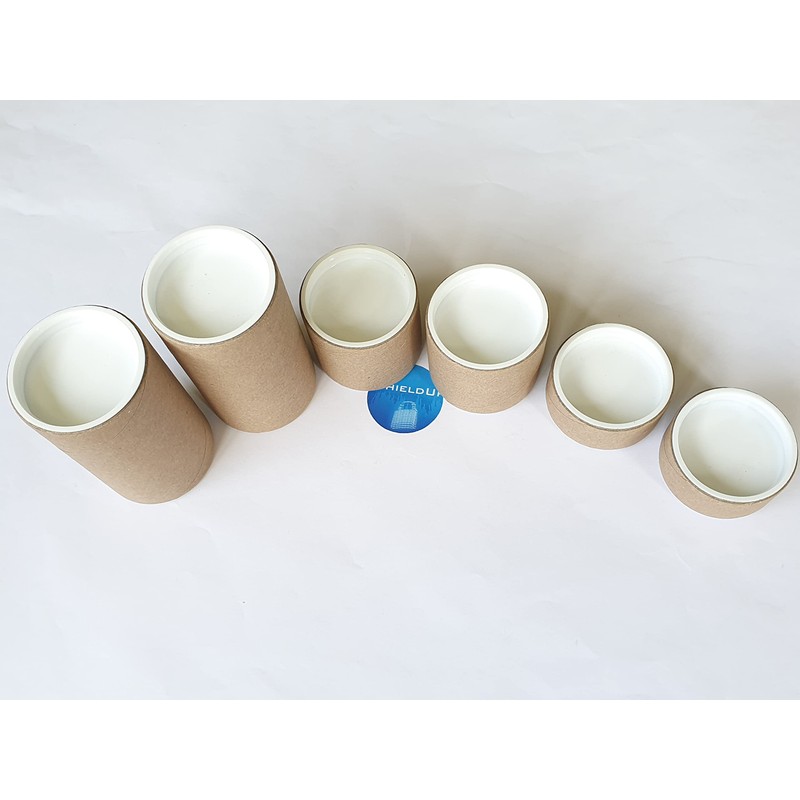 6 x ShieldUp Strong Cardboard Container Tubes | 50mm Diameter