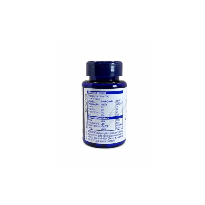 Magna Suplemento Magnesio, Vitamina B6, D3, 60 Cápsulas