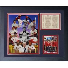 Legends Never Die St. Louis Cardinals Retired Numbers Framed Photo Collage, 11x14-Inch