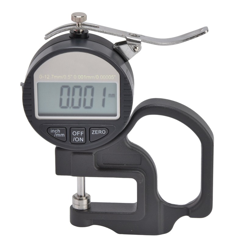 Electronic Thickness Gauge Portable LCD Digital Micrometer Thickness Measuring Tool