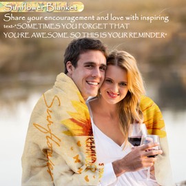 Mollywatr Sending Sunshine Gifts for Women, Sending Sunflower Gifts for Mom, 9 Pcs Spa Gifts for Women, Birthday Gift Sets, Gifts for her, Unique Holiday Gifts Basket for Women, Girlfriend, Sister, Mom, Wife