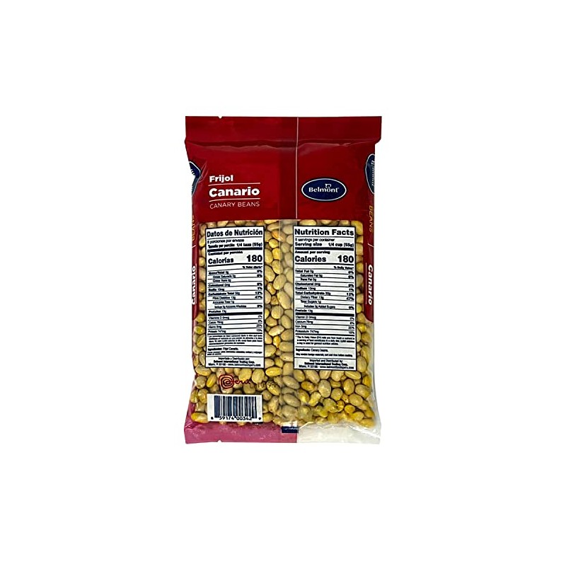 Frijol Canario Marca Belmont 15 oz de Peru | Canary
