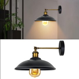 Industrial Metal Wall Lights Indoor Wall Sconce Lighting Wall Lamp Fixture for Living Room Bedroom Garden