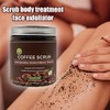 Exfoliante Corporal con Sal y café - Exfoliante Grano café,