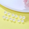 Kerryjewl Earring Backs Rubber,50pcs Soft Clear Earring Backs for Studs,Hypoallergenic