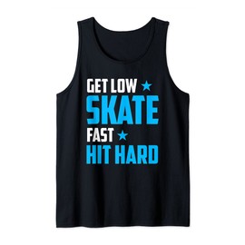 Roller Derby Player Skating Team Tank Top