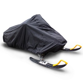 Budge Sportsman Snowmobile Cover, Waterproof & UV-Resistant Heavy-Duty Protection, Fits Snowmobiles up to 130" L x 51" W x 48" H, Black