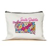 PinPop56 Floral Coquette State South Dakota Makeup Bag - Retro