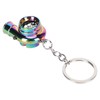 LED Turbo Keychain with Sound and Light Battery Powered Metal