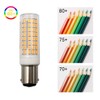 10W BA15D LED Bulbs,102LEDs 2835SMD,100W Halogen Equivalent, 1500LM Dimmable Double