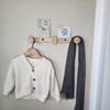 ScandiHooks Children's Solid Oak Coat Rack, Screws, Wall Coat Rack,