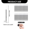 Pack of 60 Black Ballpoint Pen Refills for Retractable Ballpoint